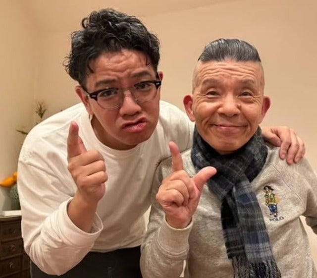 「ちょんてすなよ！」ミキ昴生一家がよしお師匠と焼肉！