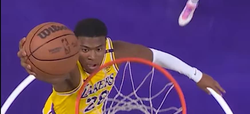 レイカーズ・八村塁にアクシデント　5得点記録も途中交代