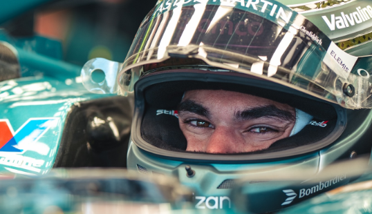 F1 美しすぎる一枚 アストンマーティンが誇る“緑の哲学”に世界が注目