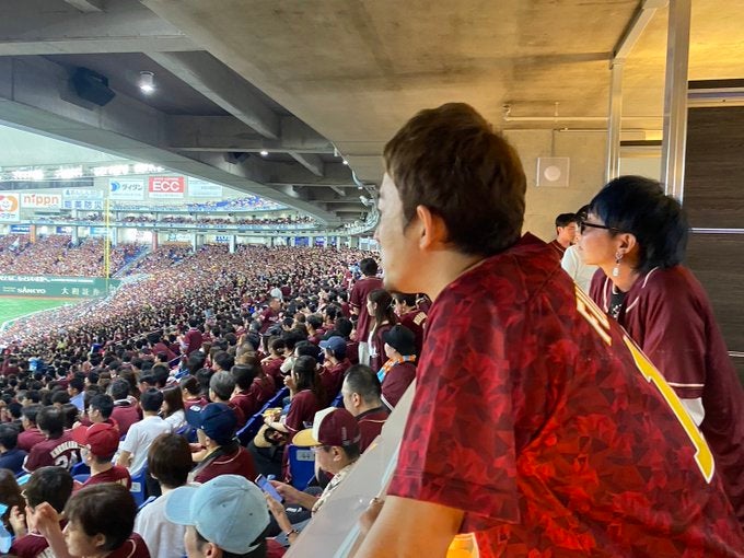「声枯れるくらい燃えました」あの人気アーティストが野球観戦で雄たけび