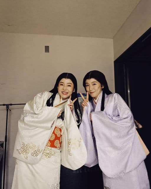 「能登の地で素晴らしい感動をありがとう」吉岡里帆、舞台「まつとおね」で共演の蓮佛美沙子と和装姿で2ショット！