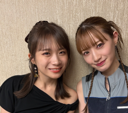 仲良しツーショット！中田花奈が真夏バースデーイベントを祝福