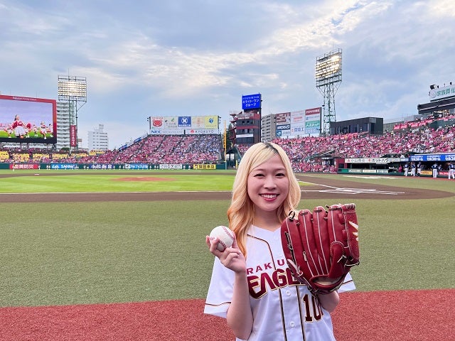 人気女性声優がイーグルス戦でセレモニアルピッチ！宮城を舞台にしたアニメに出演