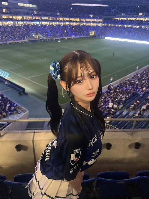 ツインテール×ガンバユニの激カワショットにファン悶絶⁉NMB48・和田海佑、ライブパフォオフショ公開「みゆのハートにゴールして？」