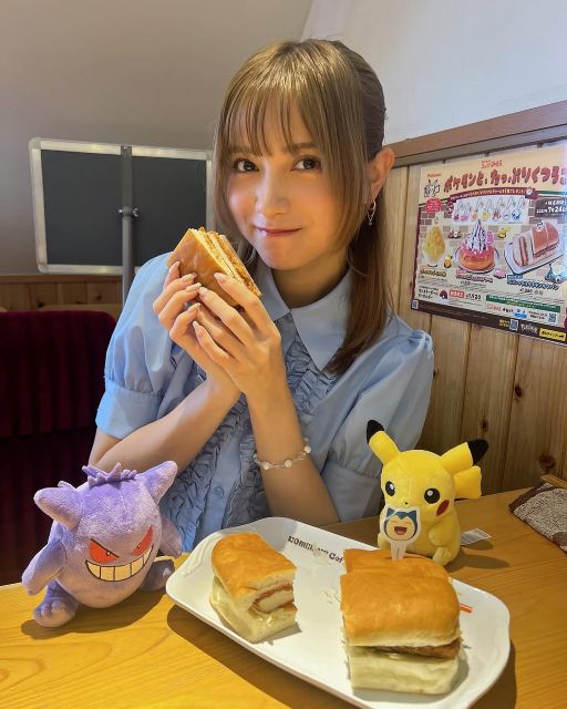 「コメダ珈琲店×ポケモンコラボ 初日凸」！あの人気女優が本物のポケモン愛を見せつける！