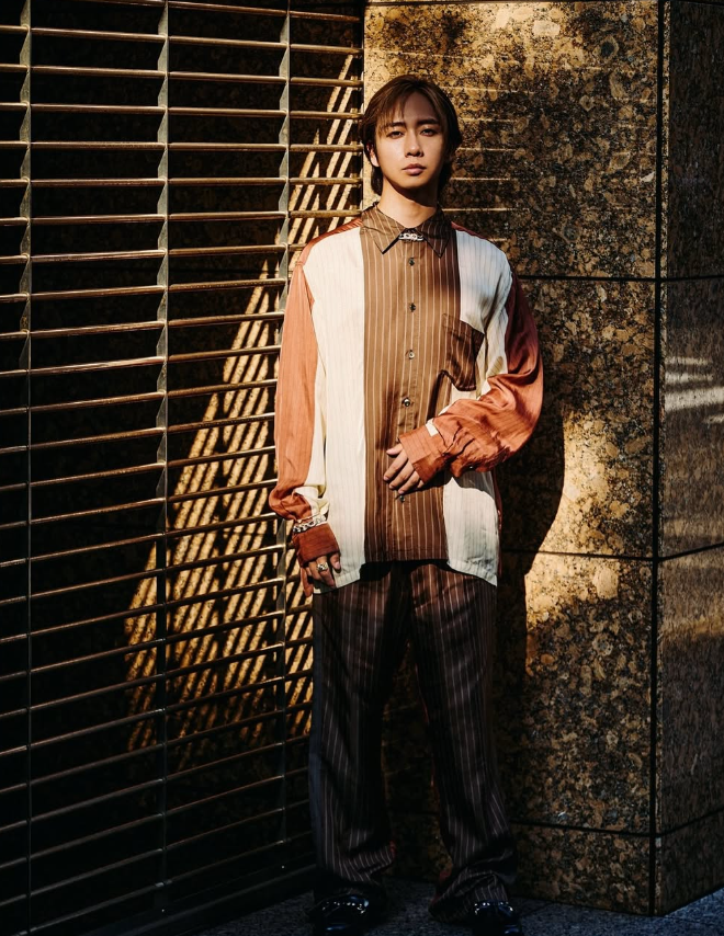 中村海人、TOGAコーデのビジュアル投稿を公開