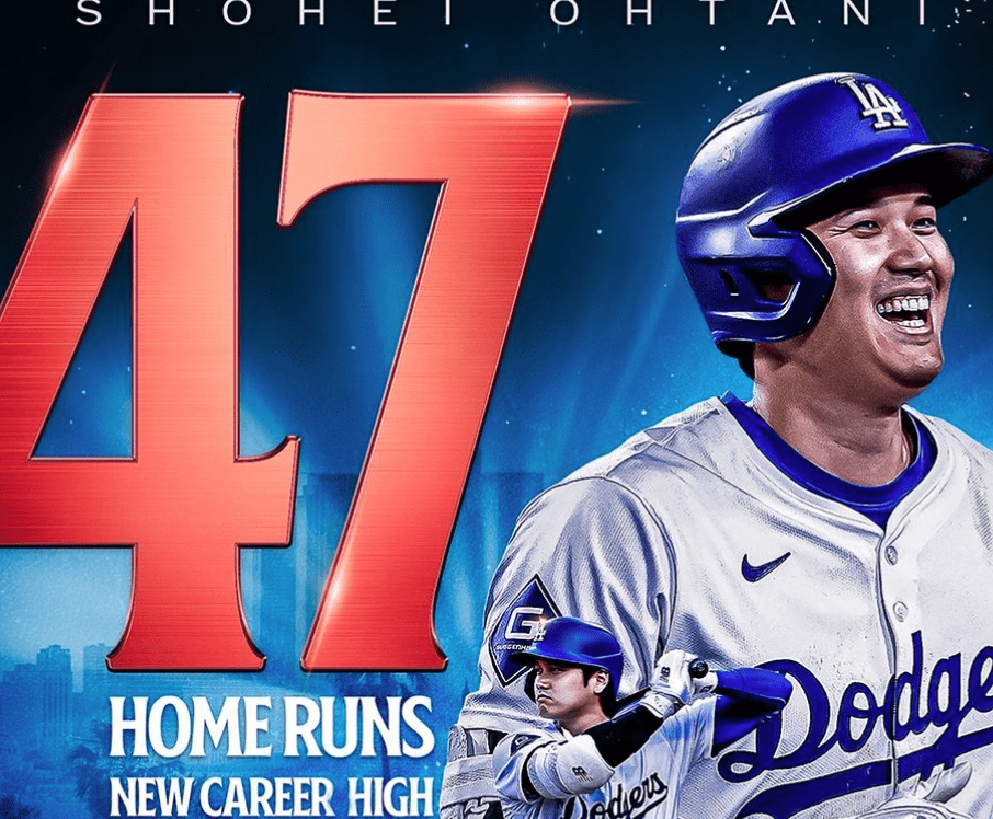 大谷翔平、先頭打者弾で「47-47」到達!前人未到の大記録へ前進