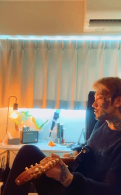 瓜田純士、長渕剛のしゃぼん玉を弾いてみた