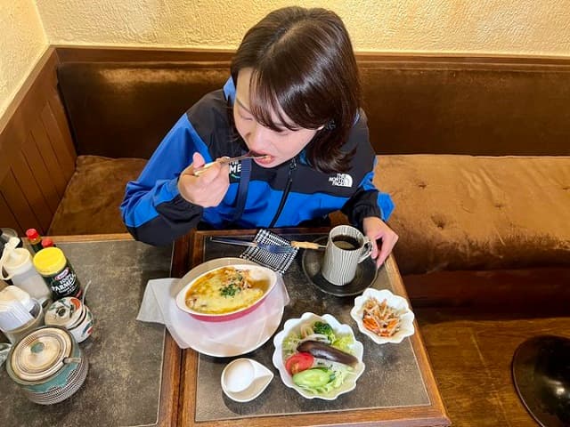 TBSアナが老舗喫茶店の早朝グルメを紹介！美味しそうすぎて「羨ましい！」の声も