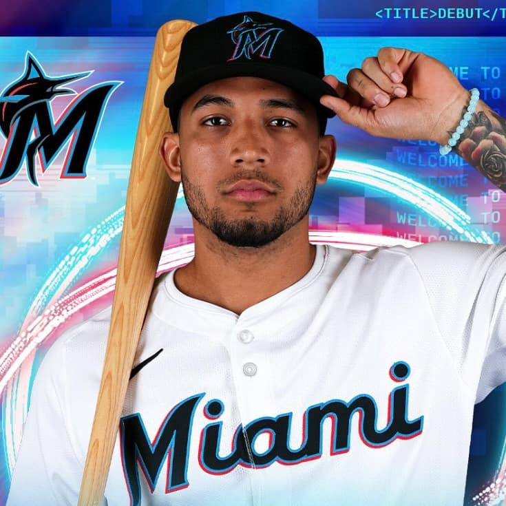 新人さん、いらっしゃい！マーリンズからマックス・アコスタ内野手がメジャーデビュー