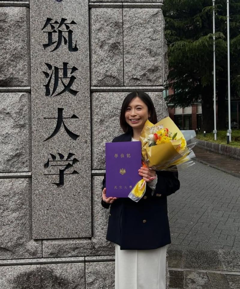 元なでしこジャパン・鮫島彩、筑波大学院を修了！スタジアム集客の研究でスポーツ界に新たな一歩