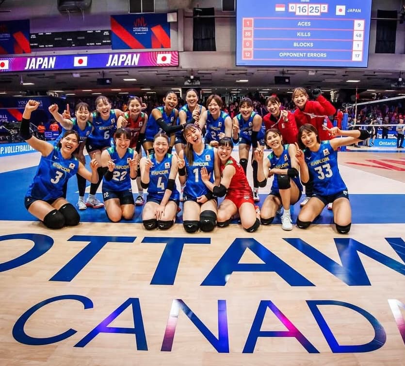 「最高でした！」女子バレー日本代表キャプテン・石川真佑、開幕4連勝！！！笑顔溢れるプレーショット大公開！