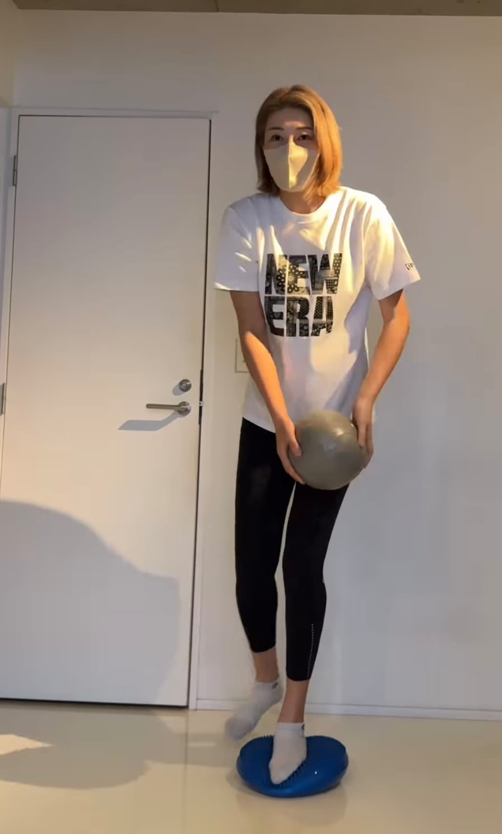 「バランス感覚すごっ」「さすがアスリート！」狩野舞子の