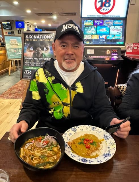 元プロレスラーの武藤敬司、イギリスのラーメンに「果たして味は？」とその後…