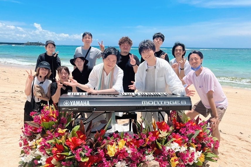 沖縄の海をバックに⛱三浦大知さんが新曲を披露🎤❗️