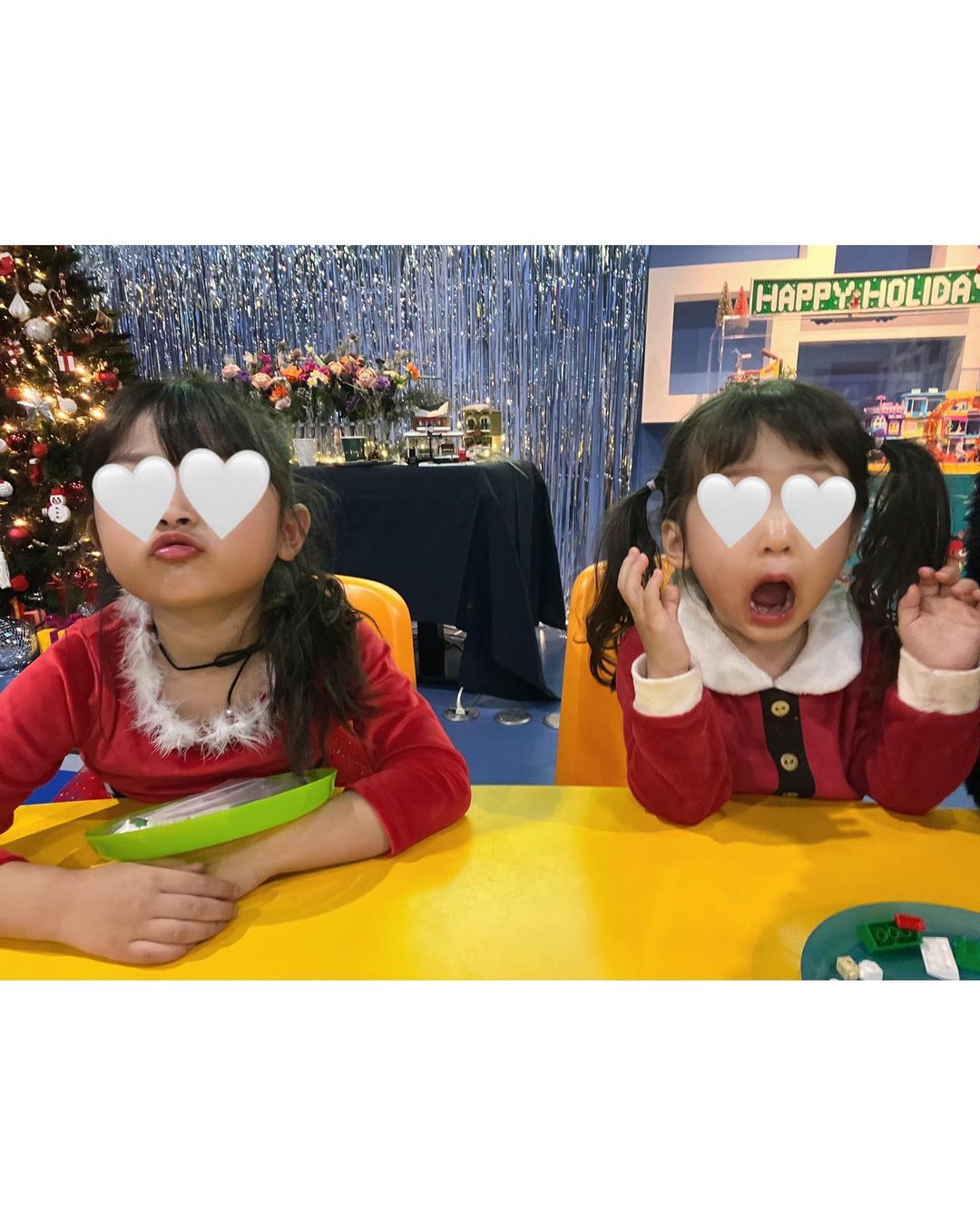 次女がホームアローン😂!?近藤千尋がレゴのクリスマスパーティーへ🎅