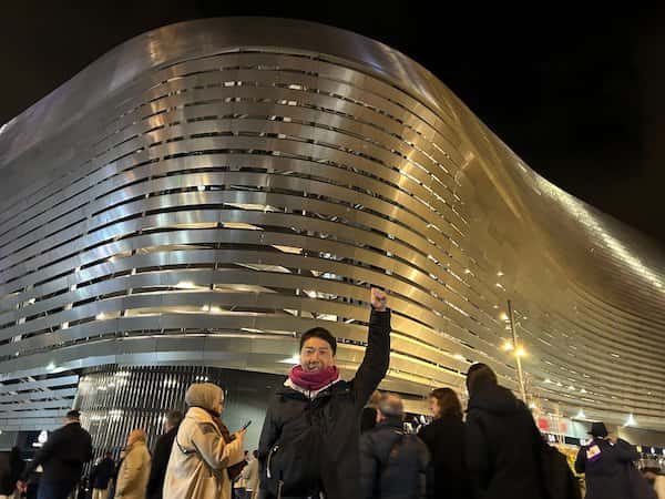 桑原学 世界最高峰のスタジアムでレアル・マドリードの試合を現地観戦