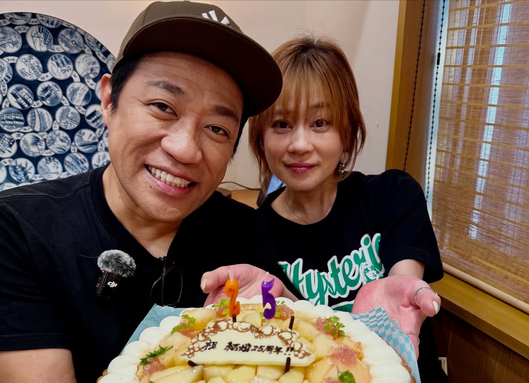 はなわが49歳の誕生日を迎える「今日は結婚記念日でもあります」