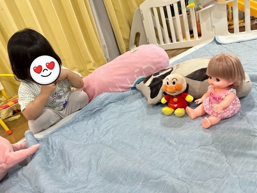 本並健治　まるで双子？ぷくぷくちゃんとメルちゃんのそっくり可愛い瞬間