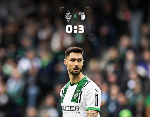 ボルシアMGがアウグスブルクに完敗　板倉滉は一定の評価を得る