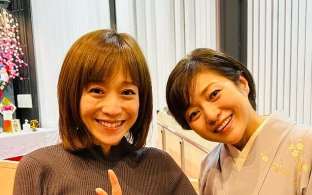 江藤愛が新春浅草歌舞伎へ！三田寛子との2ショットを披露