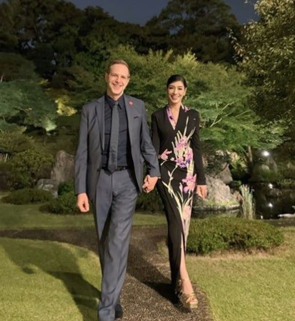 アンミカが日米交流団体ジャパンソサエティのパーティーへ参加！