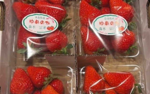 「甘くて美味しかった〜！」ハイヒール・モモコが奈良のいちごを堪能！