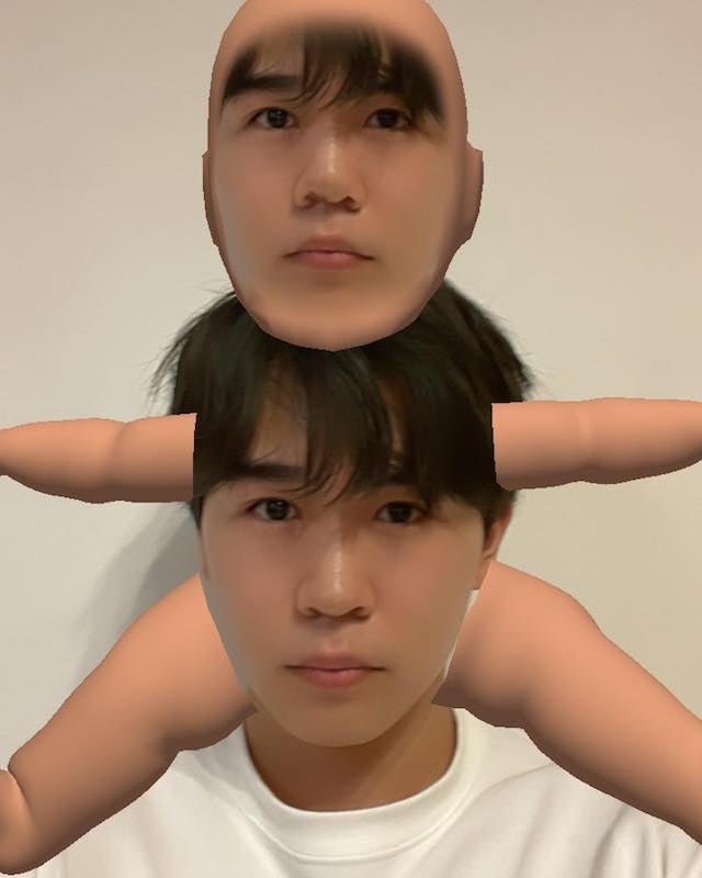 顔から足が生えた！？鈴木福が謎写真を公開😂