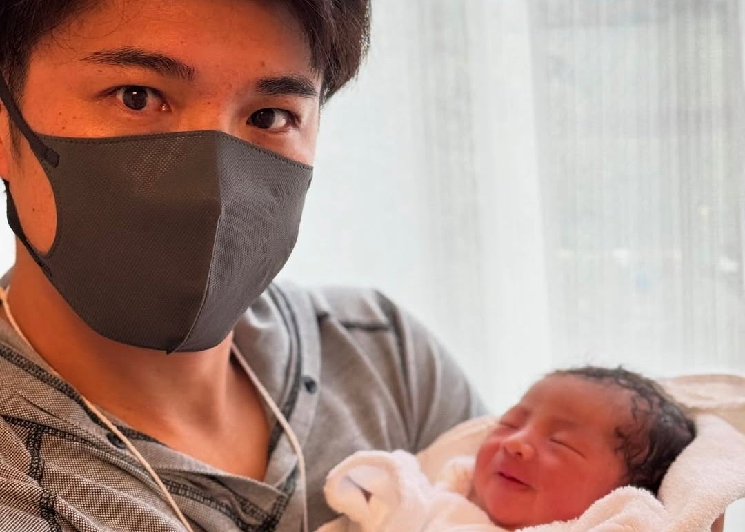 元スノーボード五輪代表・成田童夢、第3子誕生を報告「初めての女の子」