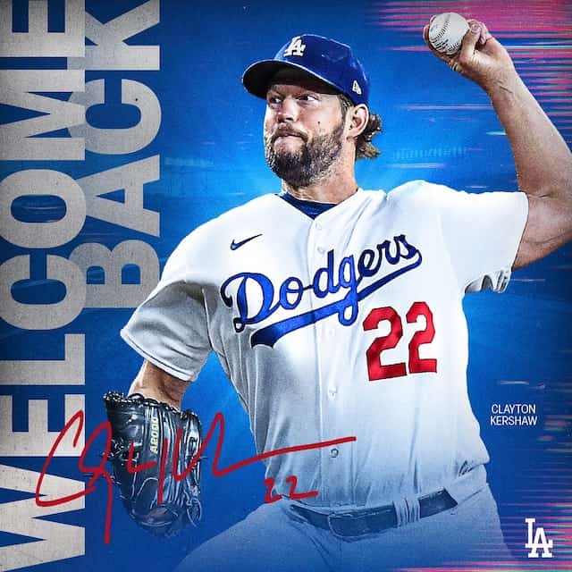 大谷、山本にまたしても強力な仲間が❗️ ドジャースがチームのレジェンド✨カーショーの帰還を発表🔥