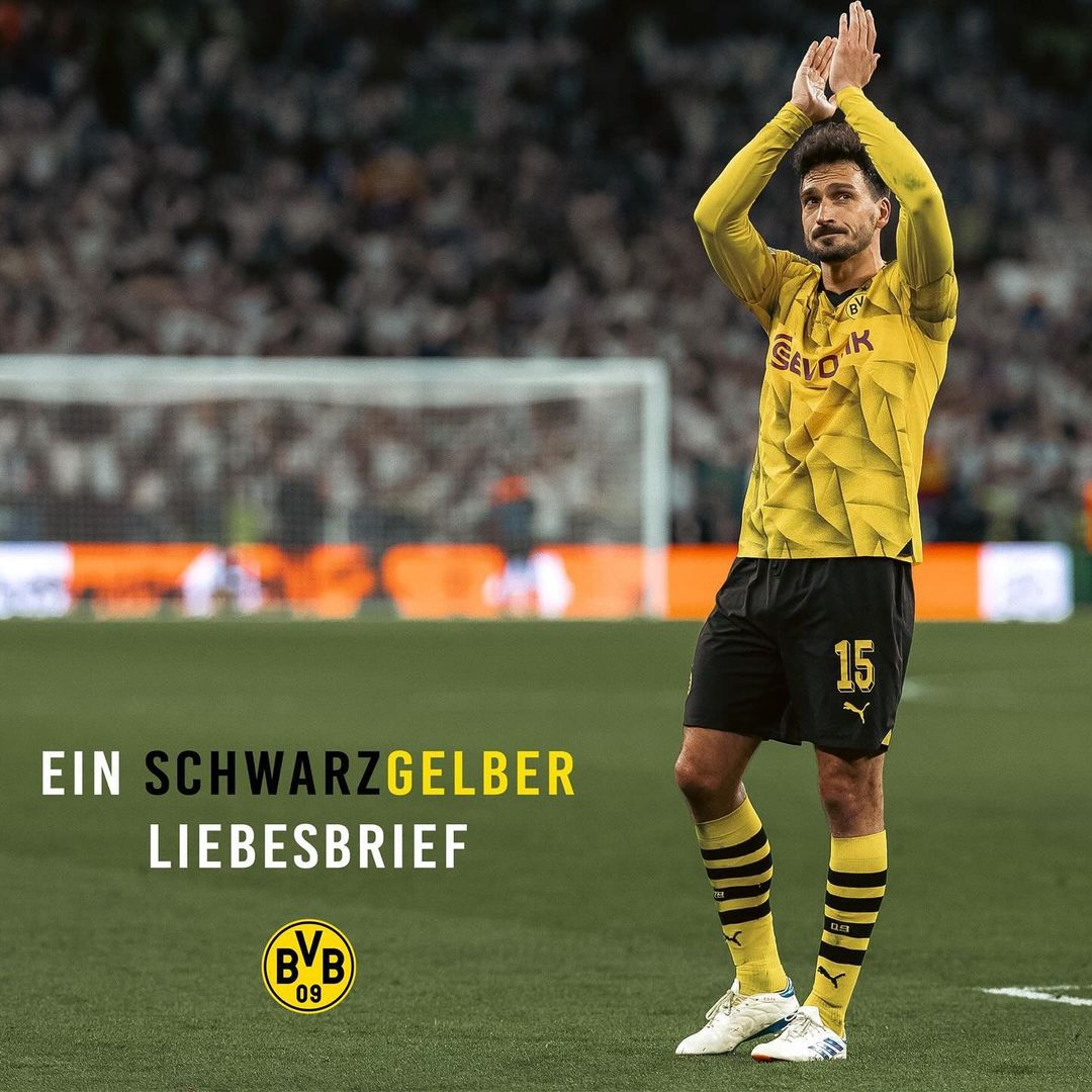 ドルトムント所属のレジェンドが退団を発表「このクラブは私にとって特別なもの」