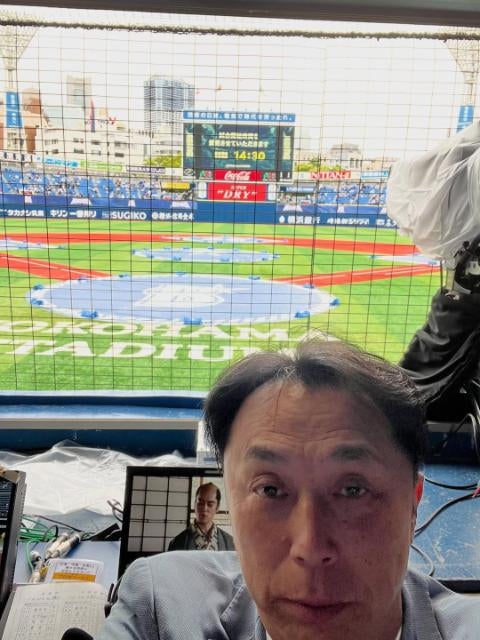 宮本慎也、ハマスタ解説後に「野球いっかん」元アシスタントの父の店へ