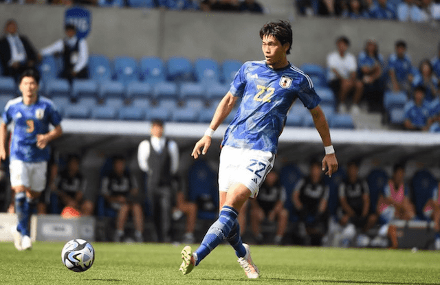 三笘の古巣所属🔥町田浩樹がA代表デビュー⚽️