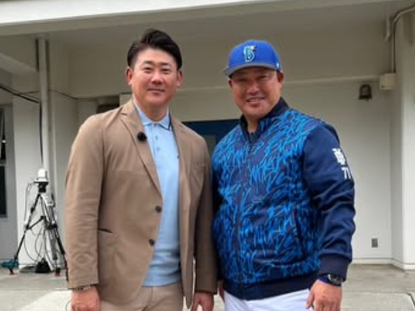 メジャリーガー共演！松坂大輔が豪華選手と記念撮影