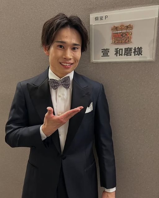 M-1「笑神籤（えみくじ）」プレゼンターのパリ五輪男子体操団体金メダリスト・萱和磨、「まじで最高でした！」