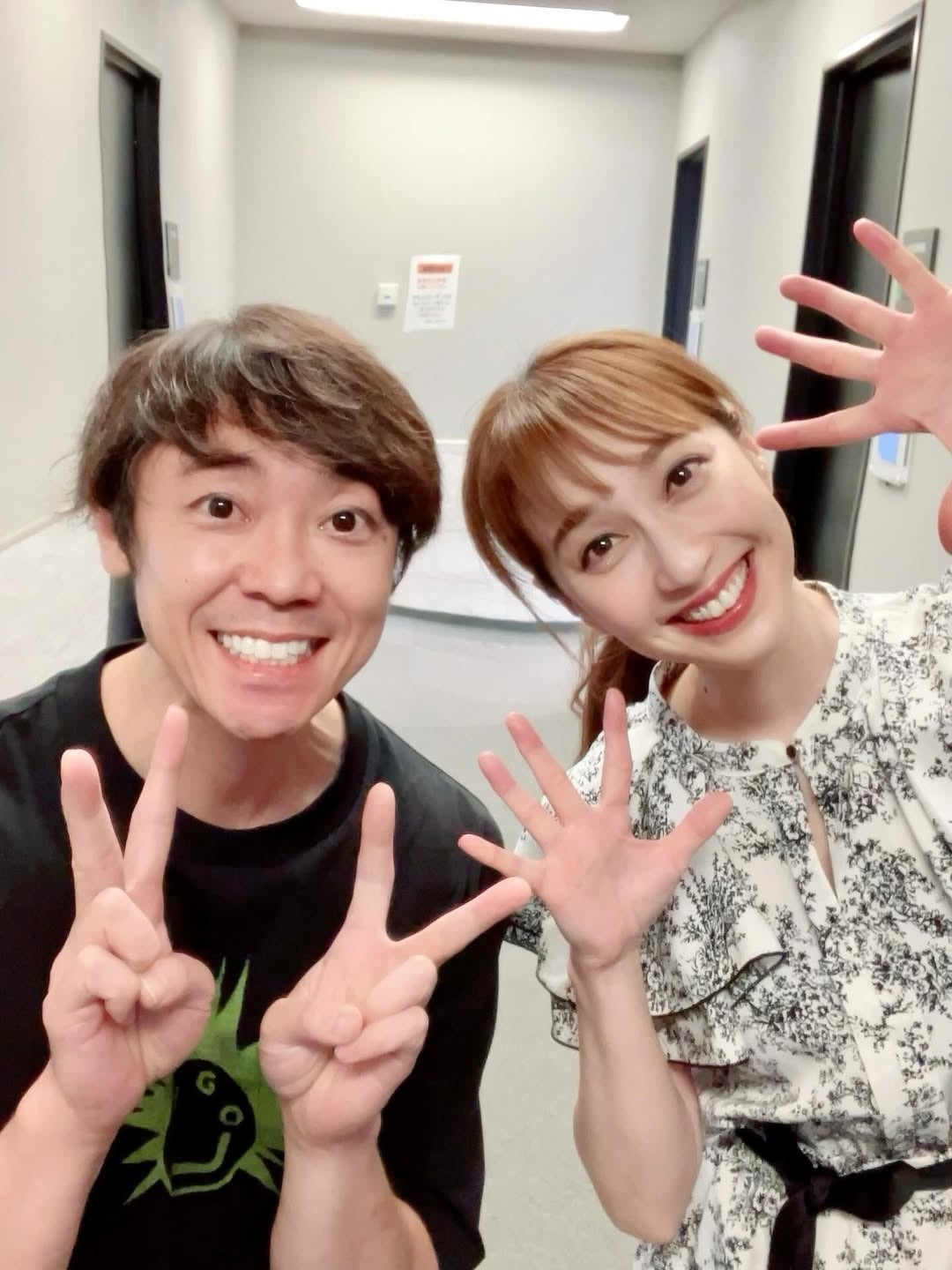 今でも健在です！！うたのお姉さんと体操のお兄さんとの爽やかツーショット