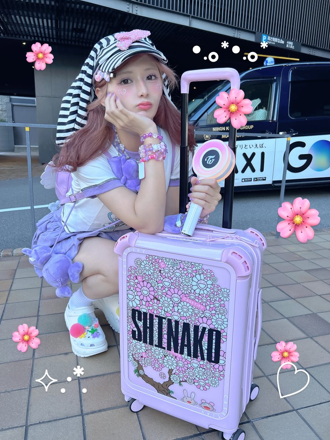 ”原宿のプリンセス”あの大人気インフルエンサー、TWICEのライブへ！来週は同じ場所で始球式に挑む！