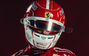 F1 シャルル・ルクレール、新作ヘルメットを公開！