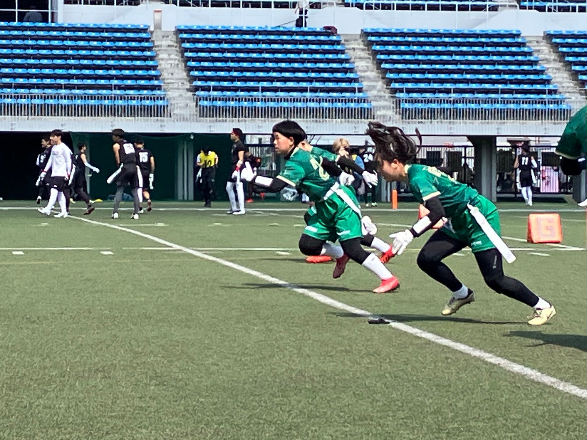 フラッグフットボール選手・中田紗絢「部活とクラブの二刀流でLA五輪を目指す」