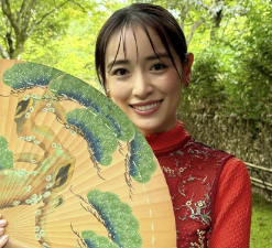 泉里香、Eテレ『芸能きわみ堂』で源氏物語の世界に！初挑戦の“投扇興”も披露