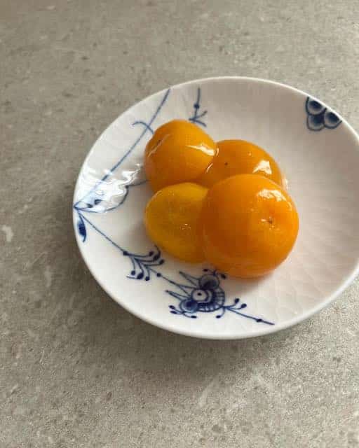 鳥と争奪戦❗️❓山口もえが庭の金柑を味わう❤️‍🔥