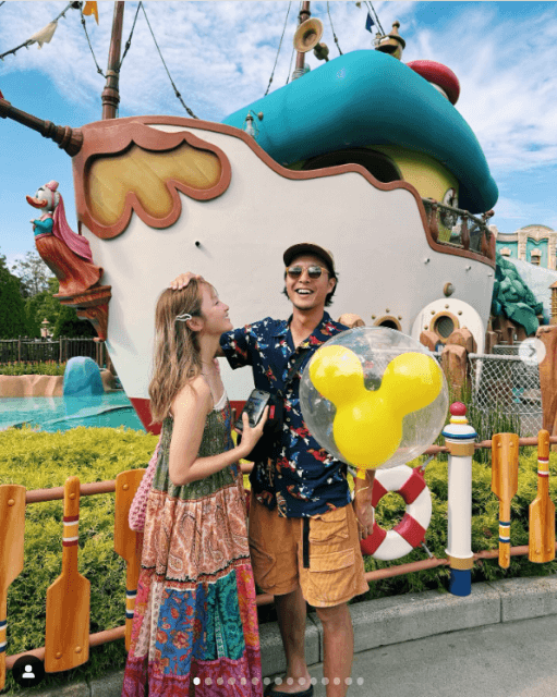 「幸せ詰まりすぎてます」Dream Ami、息子の誕生日ディズニーを満喫！夫との2Sも