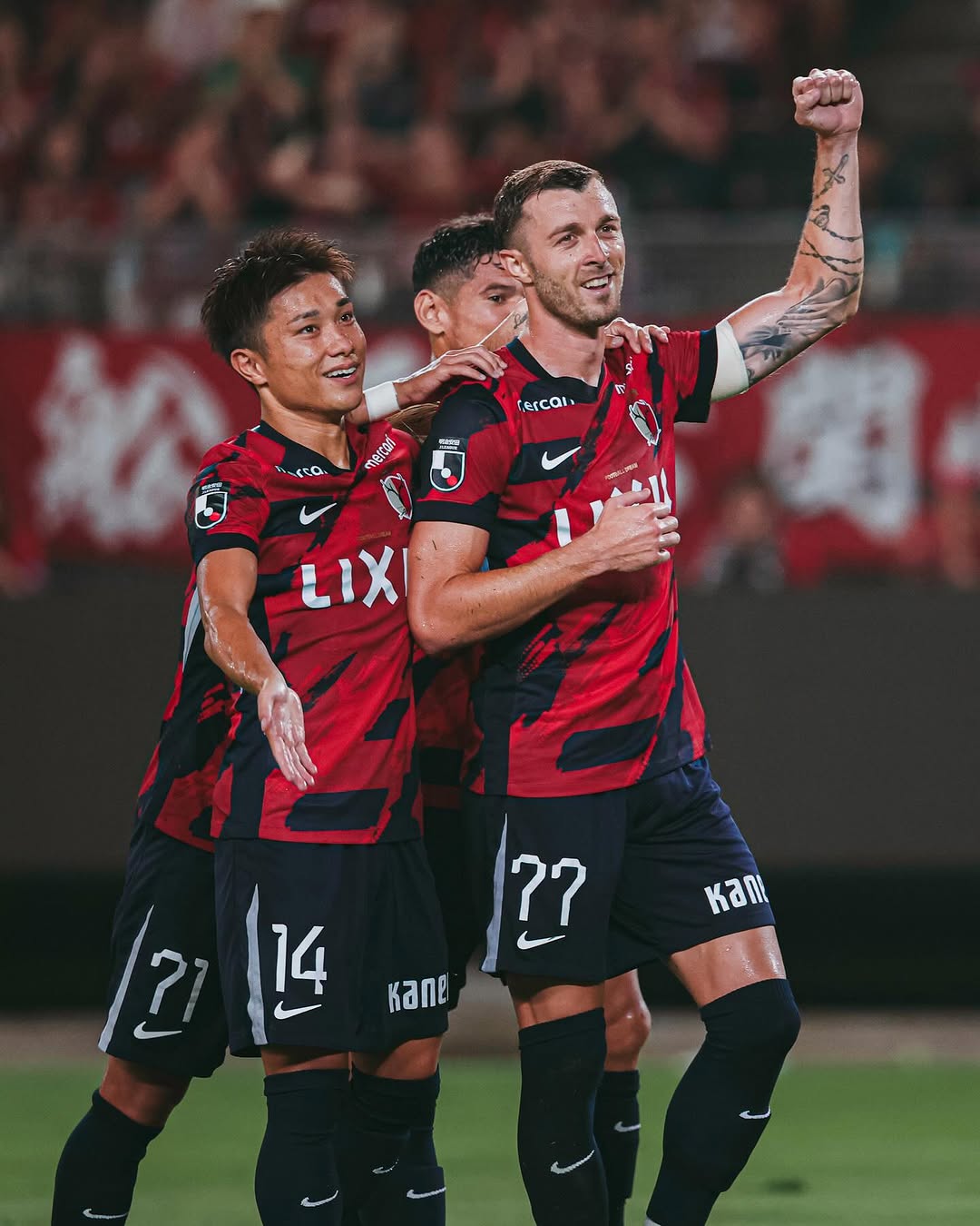 鹿島アントラーズ・チャヴリッチ、アビスパ福岡戦にてPK弾で先制点！