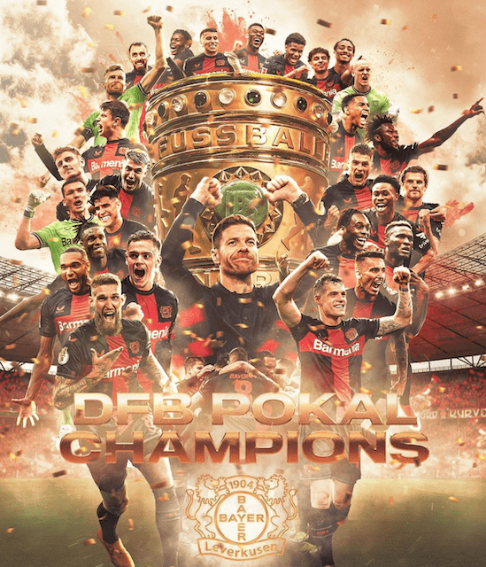 レバークーゼンがポカール制覇‼︎
