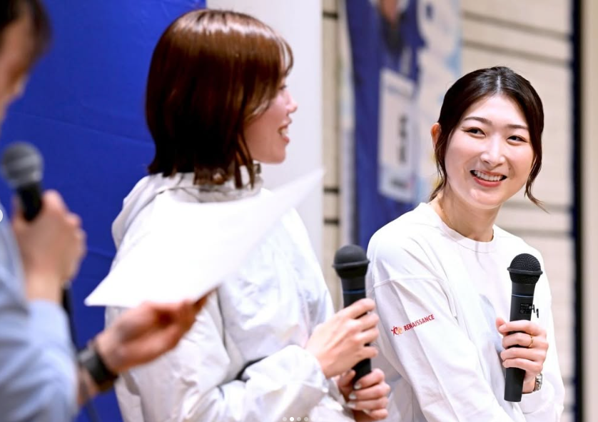 池江璃花子、ミズノオオサカ茶屋町でトークイベント開催