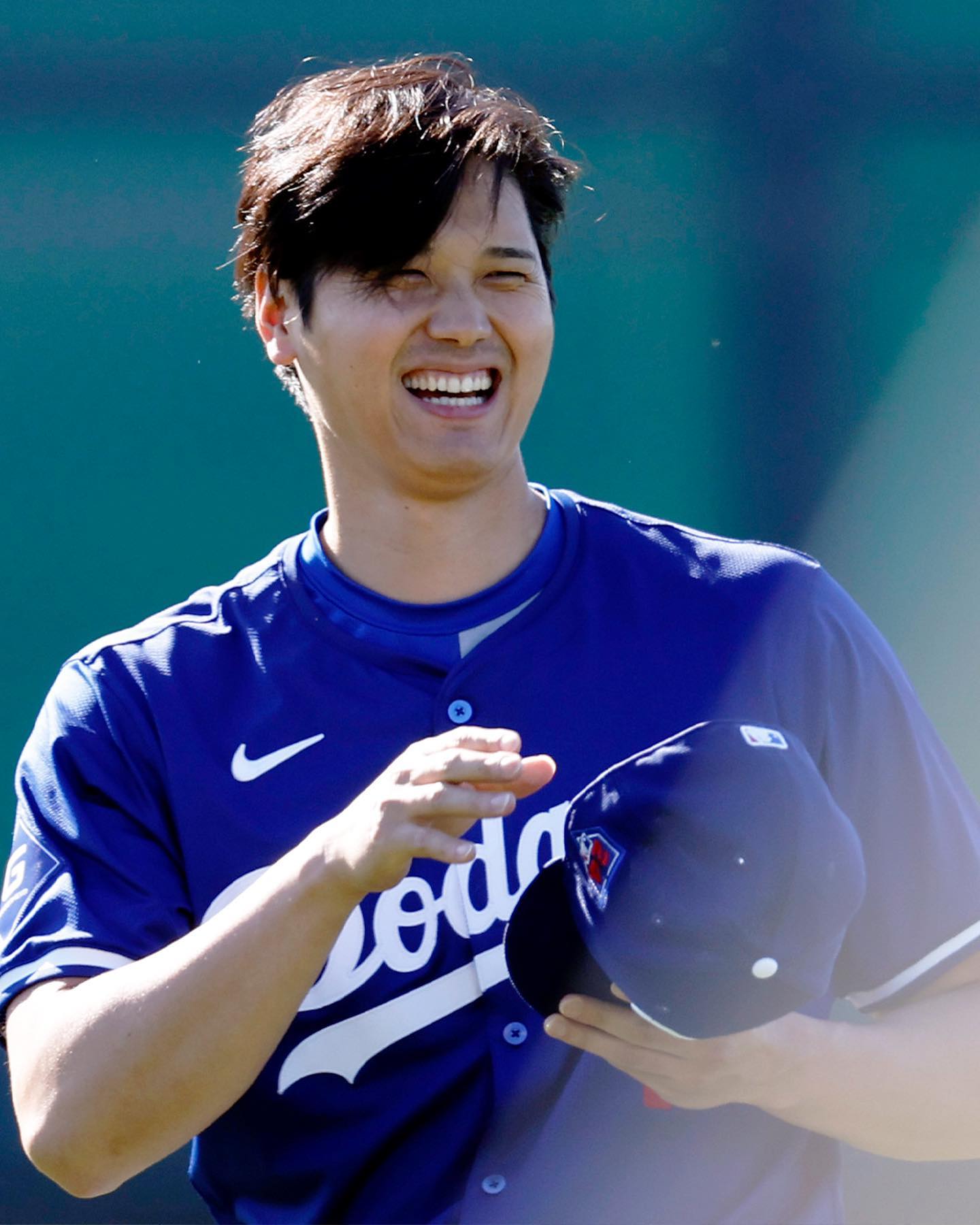 「この笑顔で幸せになれる😆🍀」大谷翔平の笑顔ショット⚾️