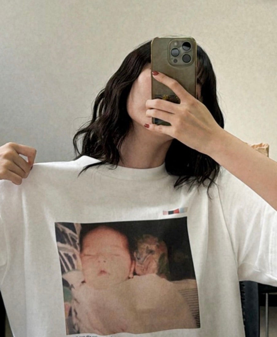 今をときめく超人気女優が30歳のバースデイＴシャツを作成「赤ちゃんの時 可愛すぎる...。」