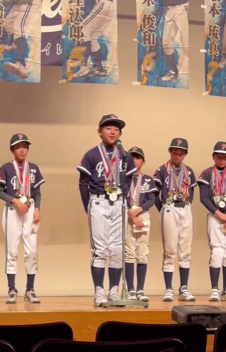 「泣けるーー」東尾理子が息子の野球卒団スピーチの様子を公開