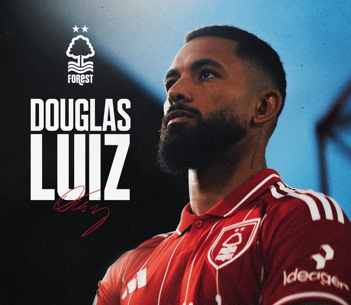 ドウグラス・ルイスのノッティンガム・フォレスト移籍が正式決定　3000万ユーロ（約48億円）