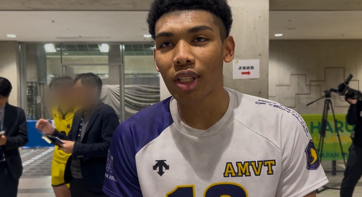 【動画】愛知工大名電・山﨑縁利に試合後インタビュー【春高バレー2026】